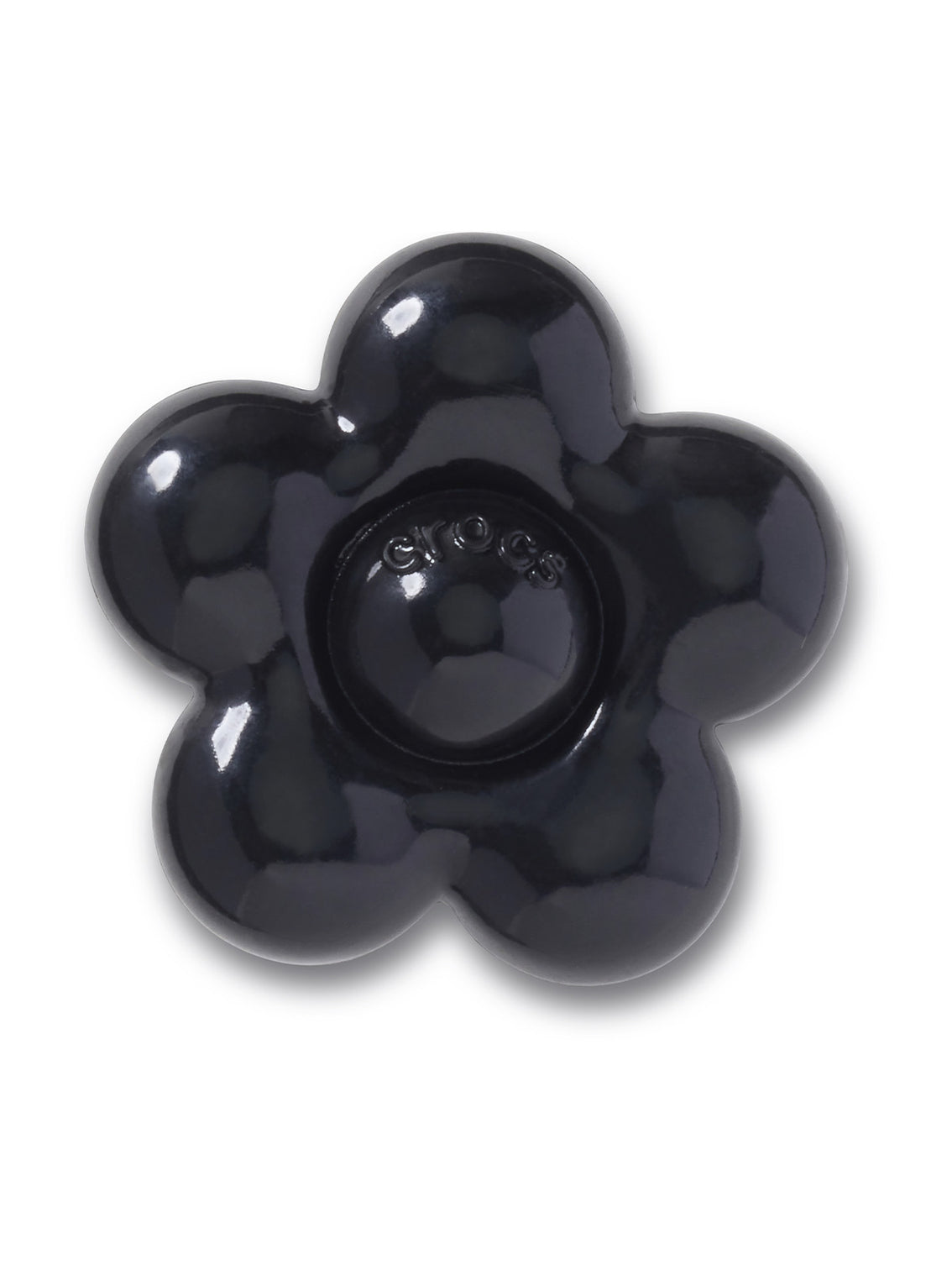 Jibbitz Flor 5 Pétalos Negra Crocs