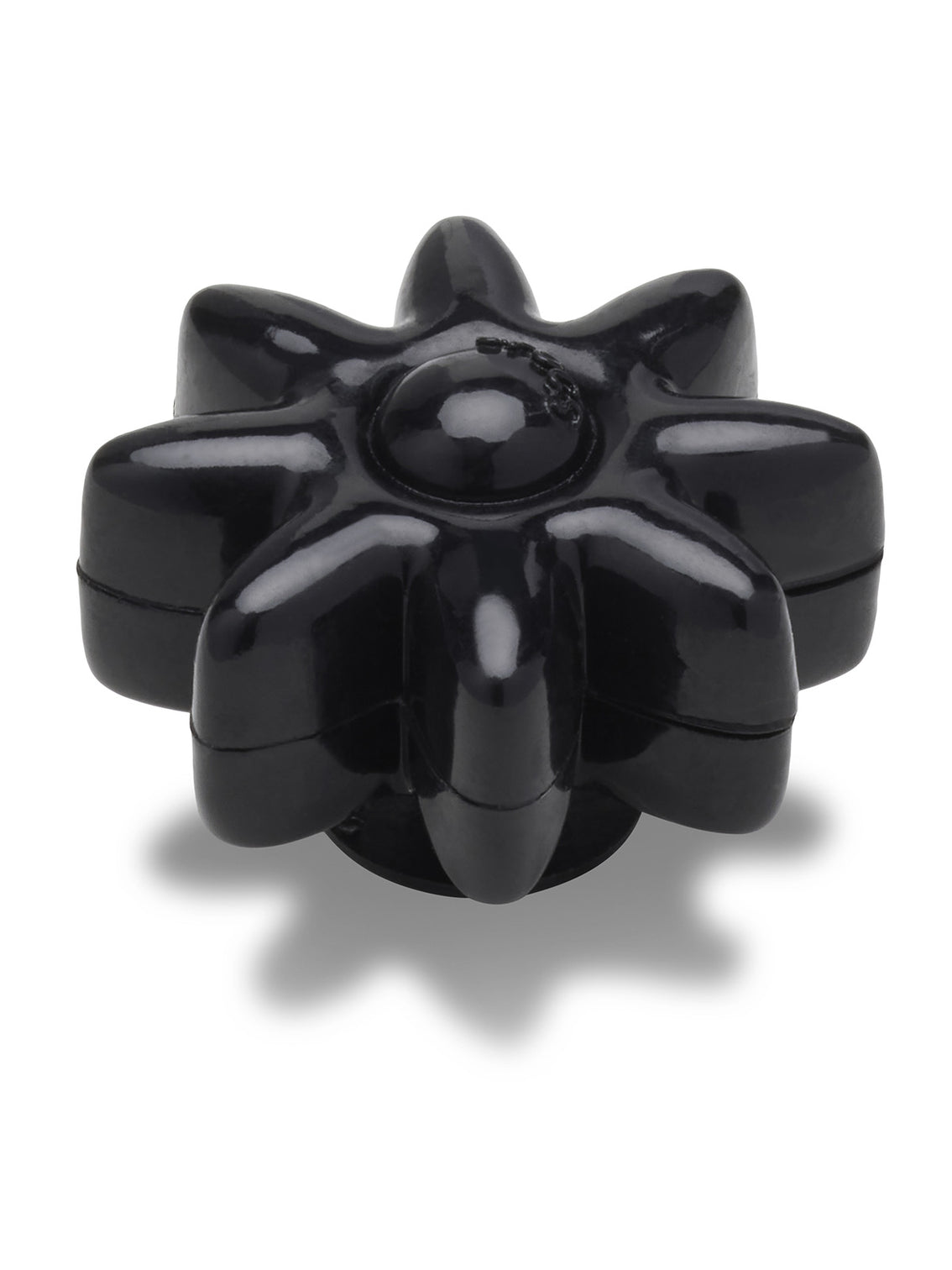 Jibbitz Flor 8 Pétalos Negra Crocs