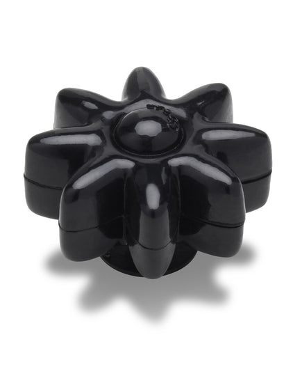 Jibbitz Flor 8 Pétalos Negra Crocs