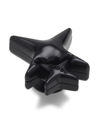 Jibbitz Doble Estrella Negra Crocs