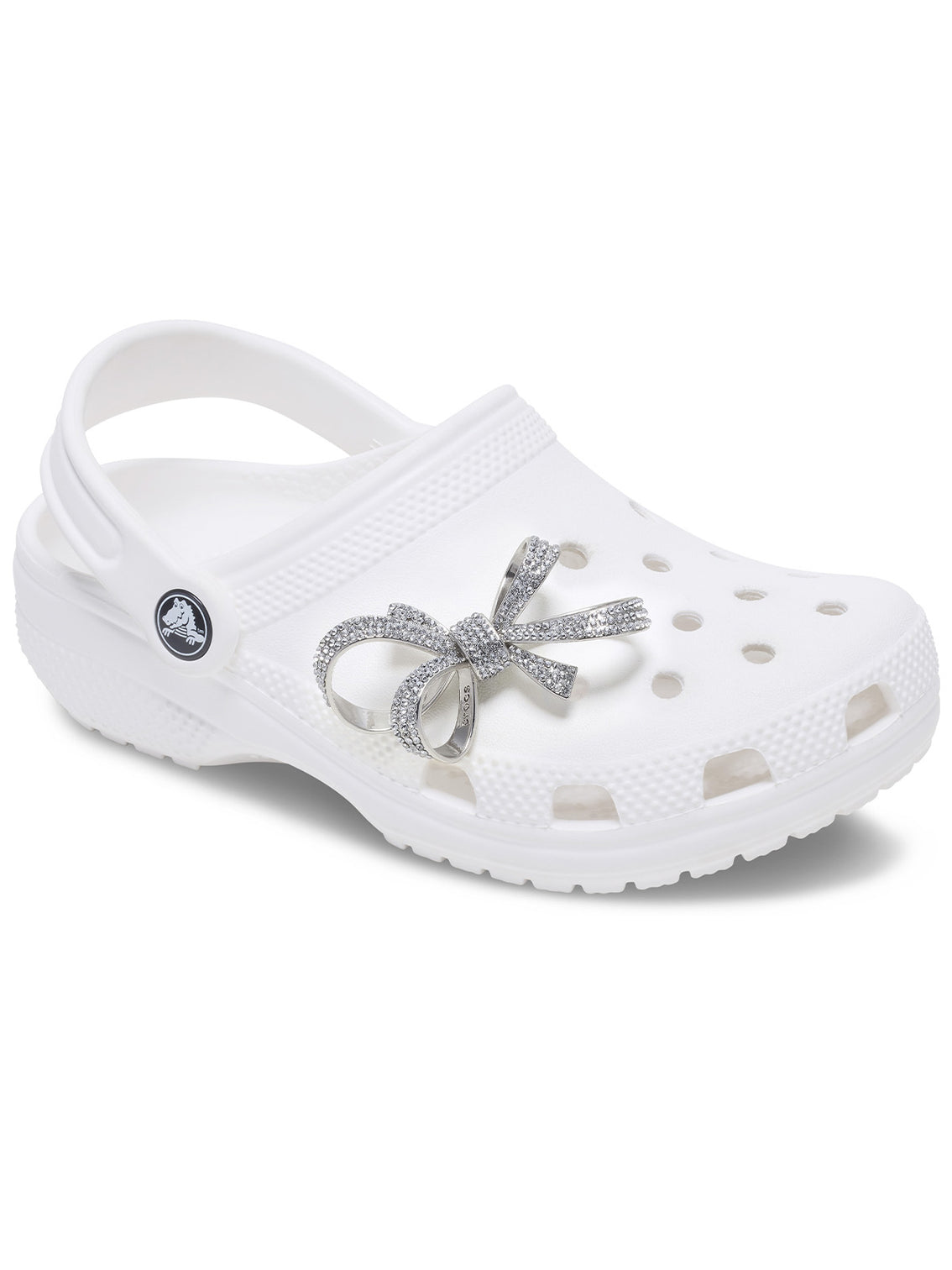 Jibbitz Dije De Lazo Con Gema Plateada Crocs