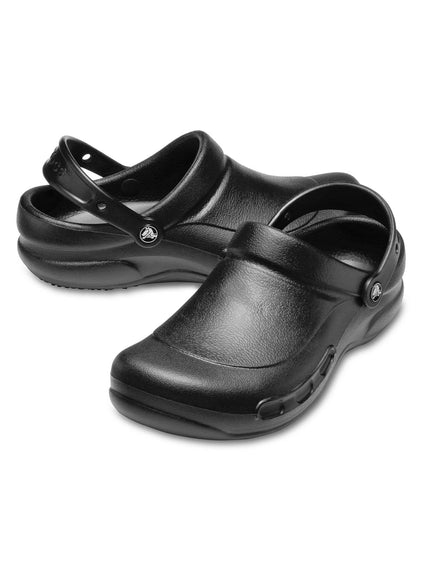 Zueco Unisex Bistro Work Clog Negro Crocs