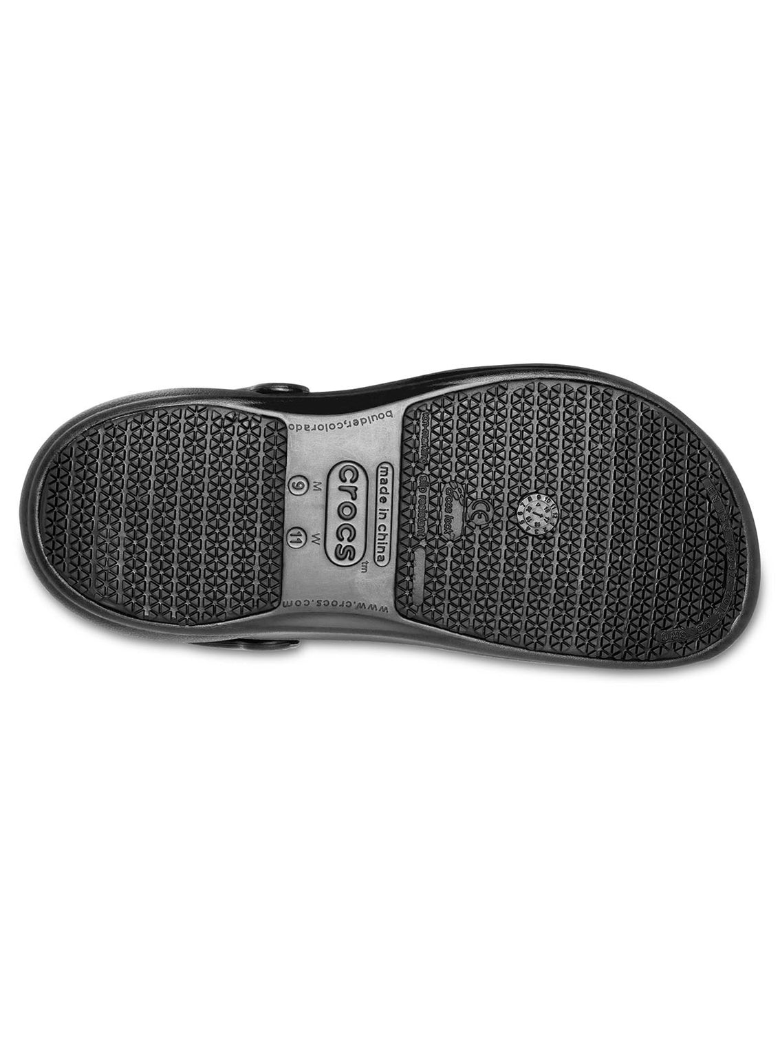 Zueco Unisex Bistro Work Clog Negro Crocs