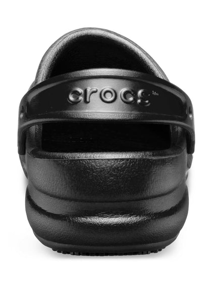 Zueco Unisex Bistro Work Clog Negro Crocs