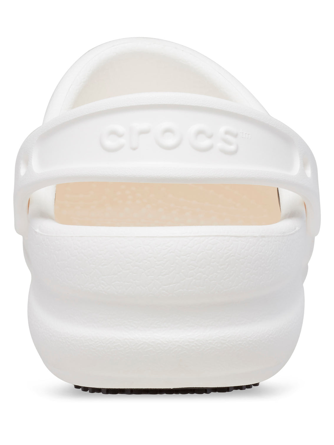 Zueco Unisex Bistro Work Clog Blanco Crocs