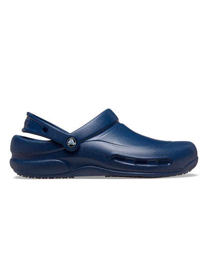 Zueco Unisex Bistro Work Clog Azul Crocs