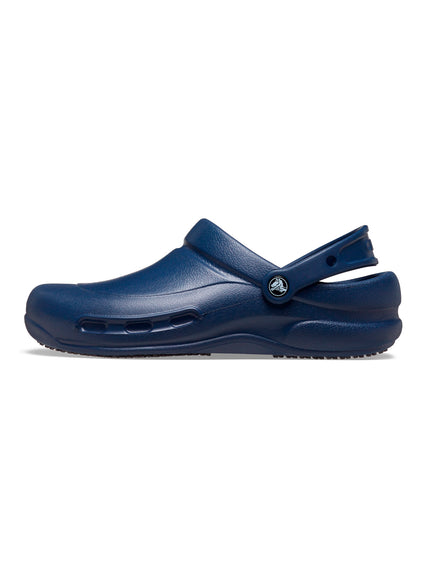 Zueco Unisex Bistro Work Clog Azul Crocs