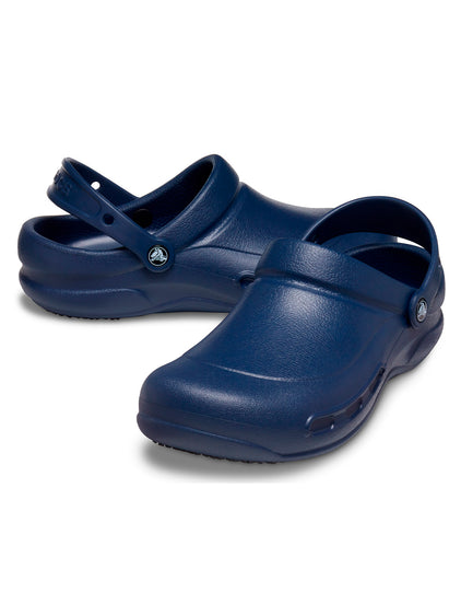 Zueco Unisex Bistro Work Clog Azul Crocs
