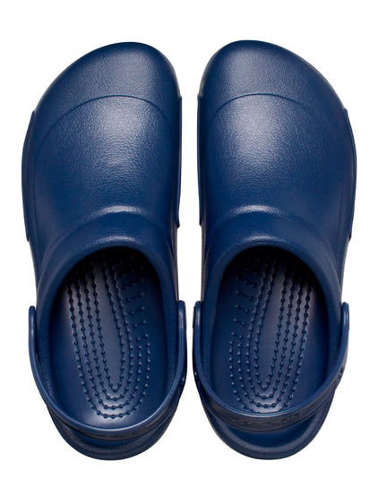 Zueco Unisex Bistro Work Clog Azul Crocs