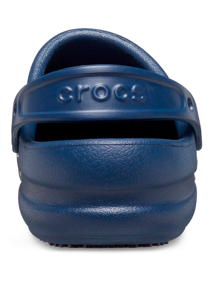 Zueco Unisex Bistro Work Clog Azul Crocs