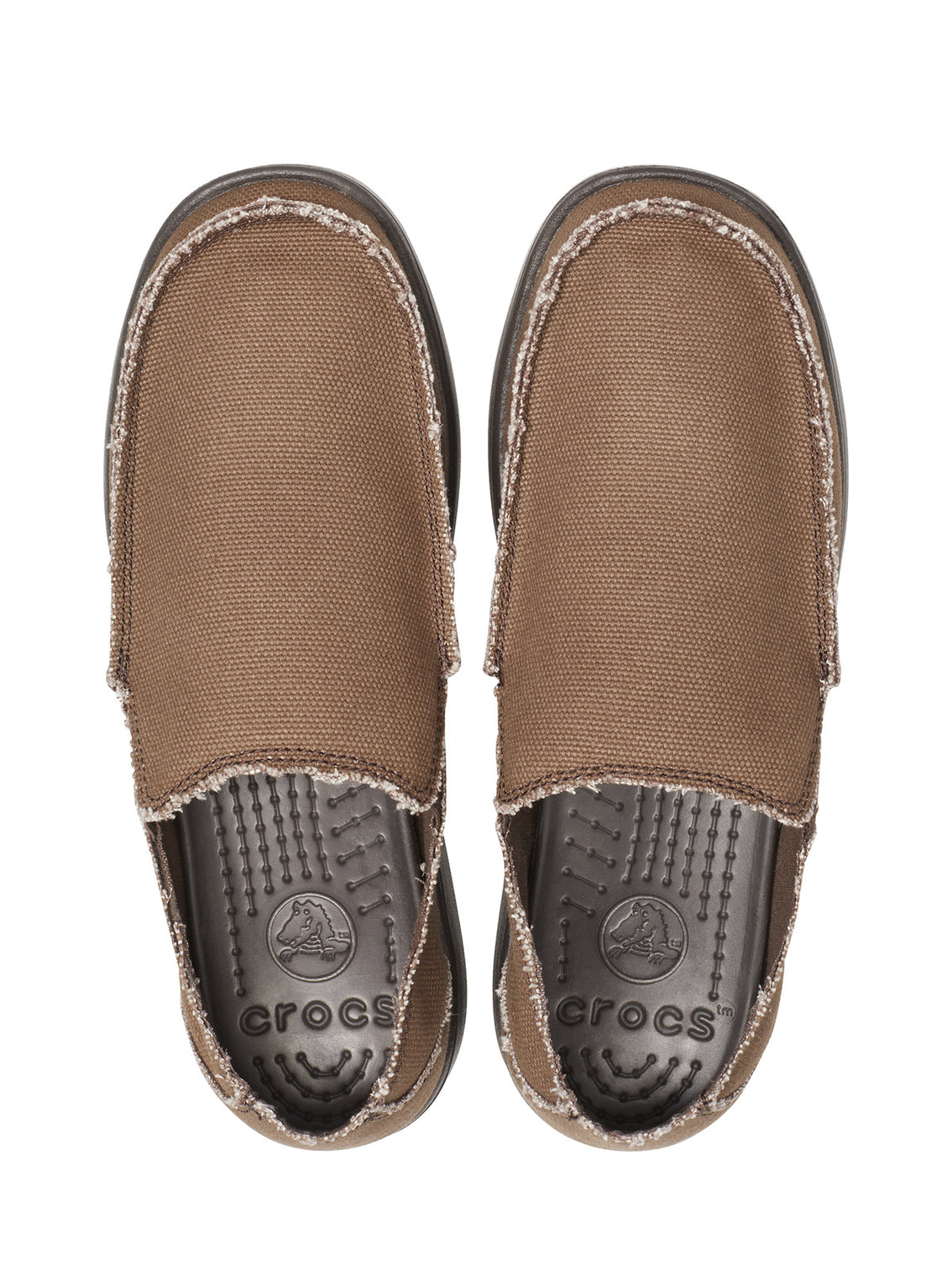 Zueco Hombre Santa Cruz Café Oscuro Crocs