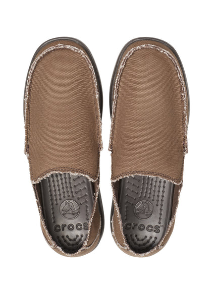 Zueco Hombre Santa Cruz Café Oscuro Crocs