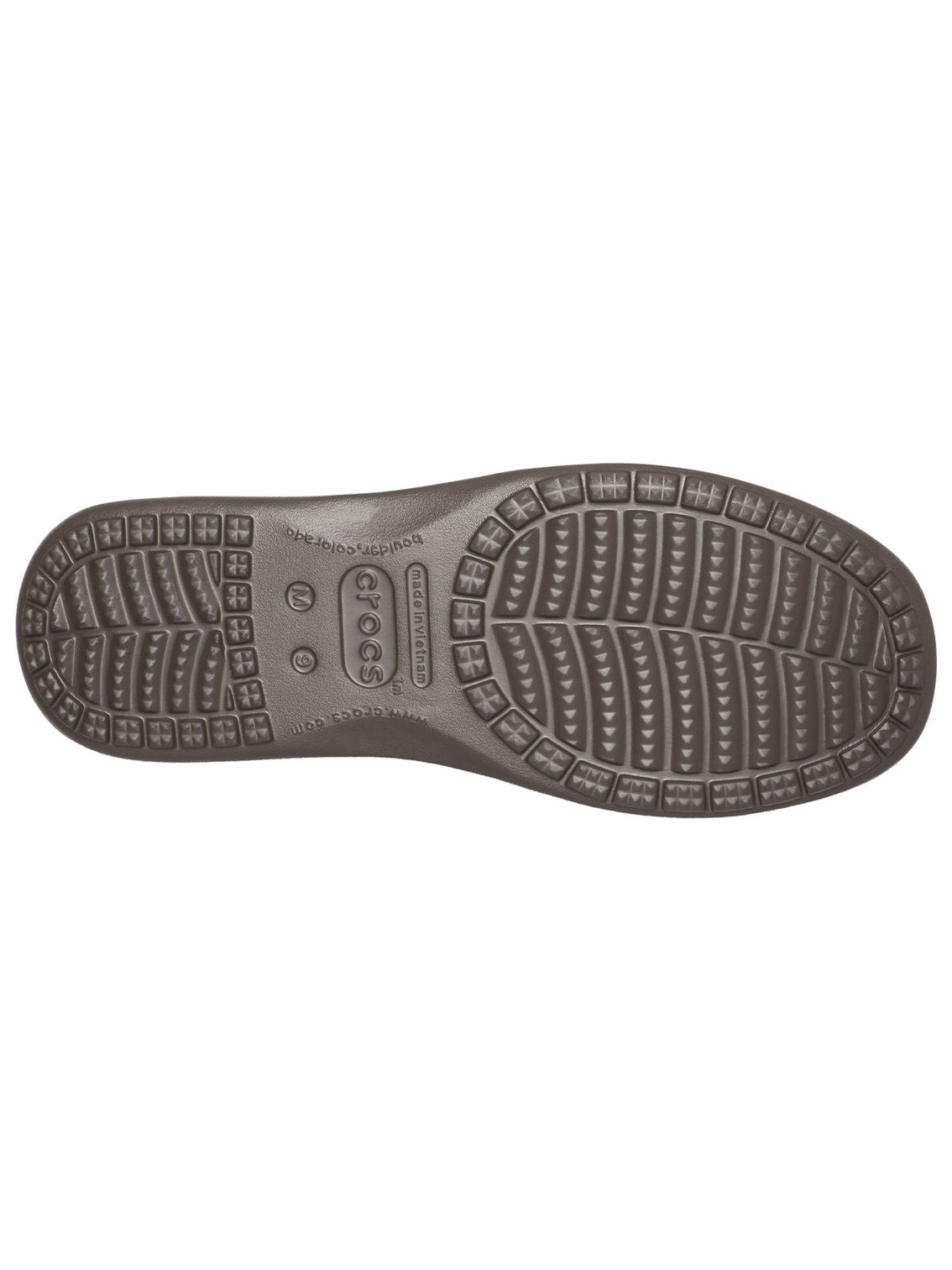 Zueco Hombre Santa Cruz Café Oscuro Crocs