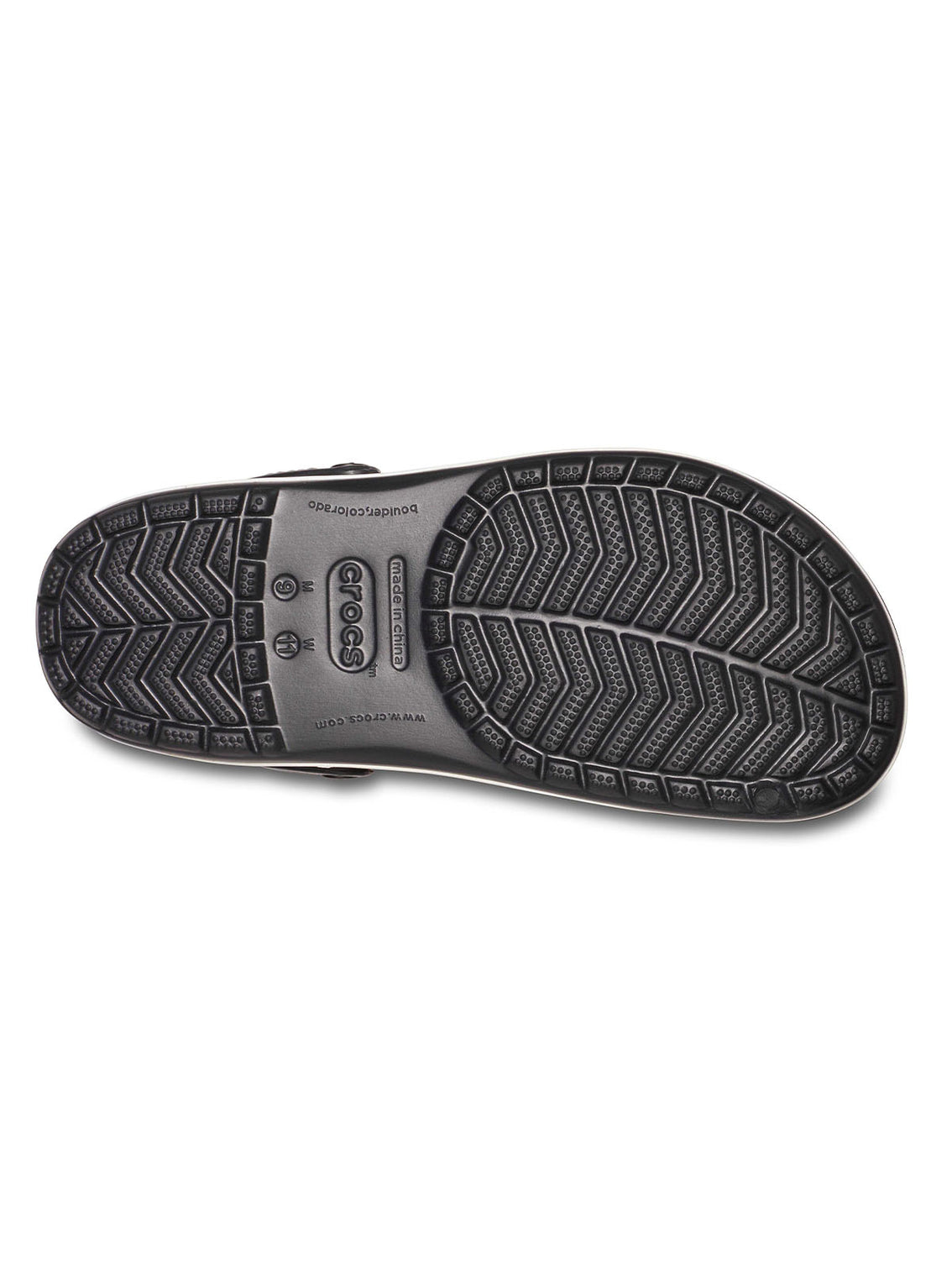 Zueco Unisex Crocband Clog Negro Crocs