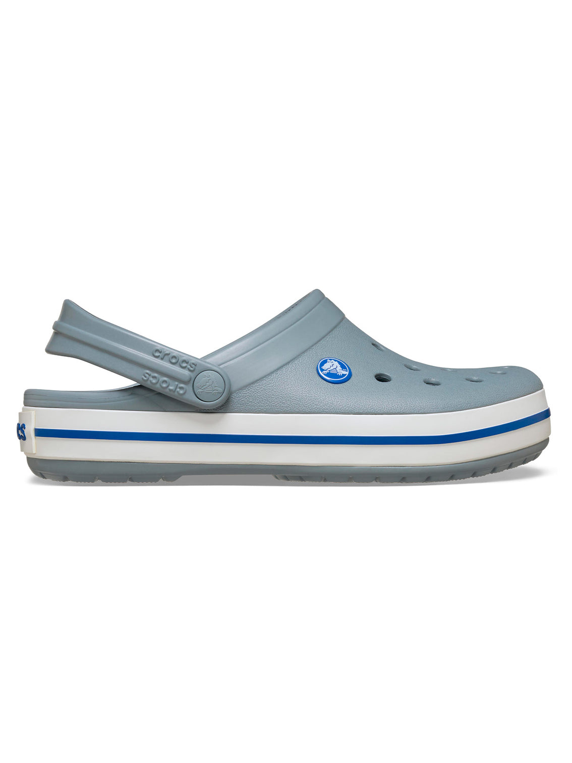 Zueco Unisex Crocband Clog Gris Crocs