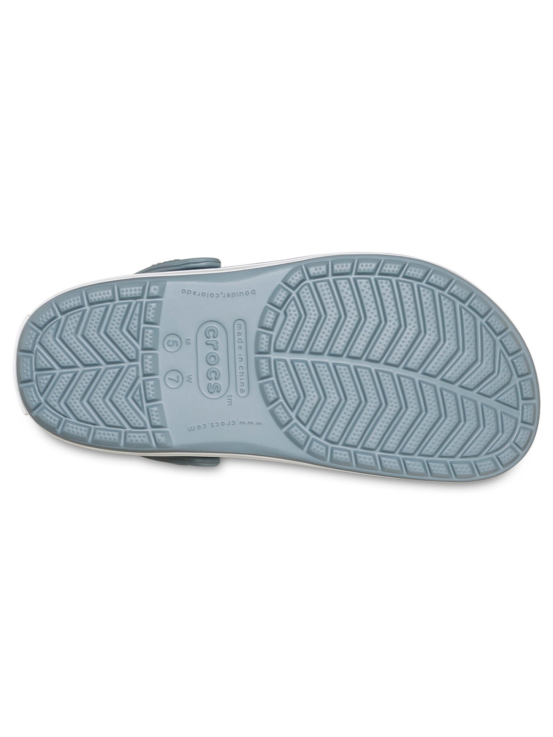 Zueco Unisex Crocband Clog Gris Crocs
