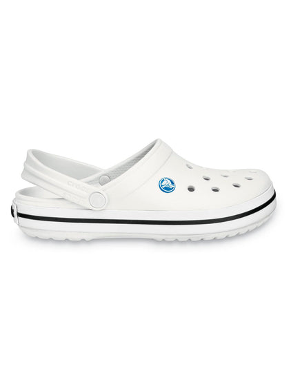 Zueco Unisex Crocband Clog Blanco Crocs