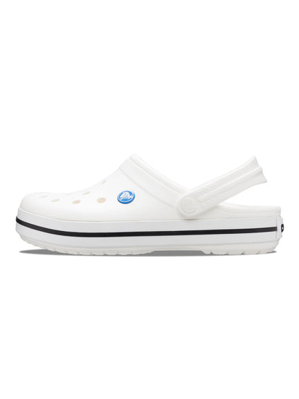 Zueco Unisex Crocband Clog Blanco Crocs