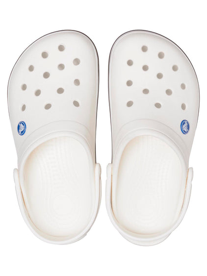 Zueco Unisex Crocband Clog Blanco Crocs