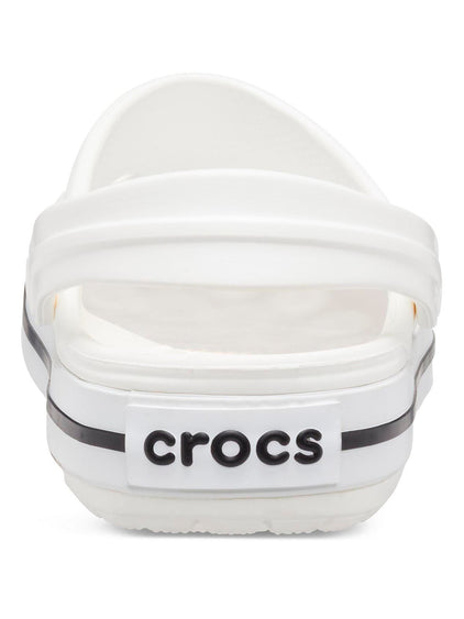 Zueco Unisex Crocband Clog Blanco Crocs
