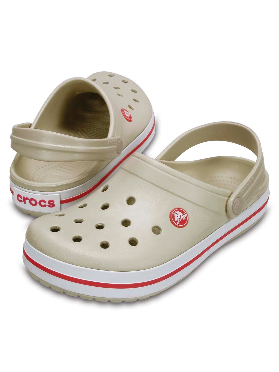 Zueco Unisex Crocband Clog Beige Crocs