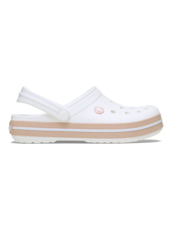Zueco Unisex Crocband Clog Blanco Crocs