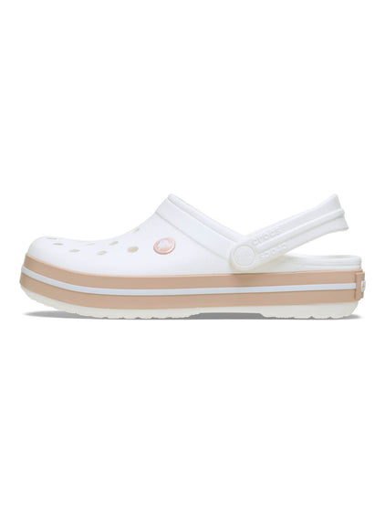 Zueco Unisex Crocband Clog Blanco Crocs