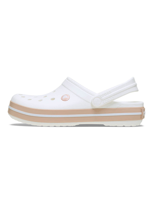 Zueco Unisex Crocband Clog Blanco Crocs