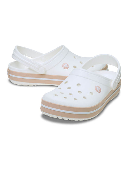 Zueco Unisex Crocband Clog Blanco Crocs