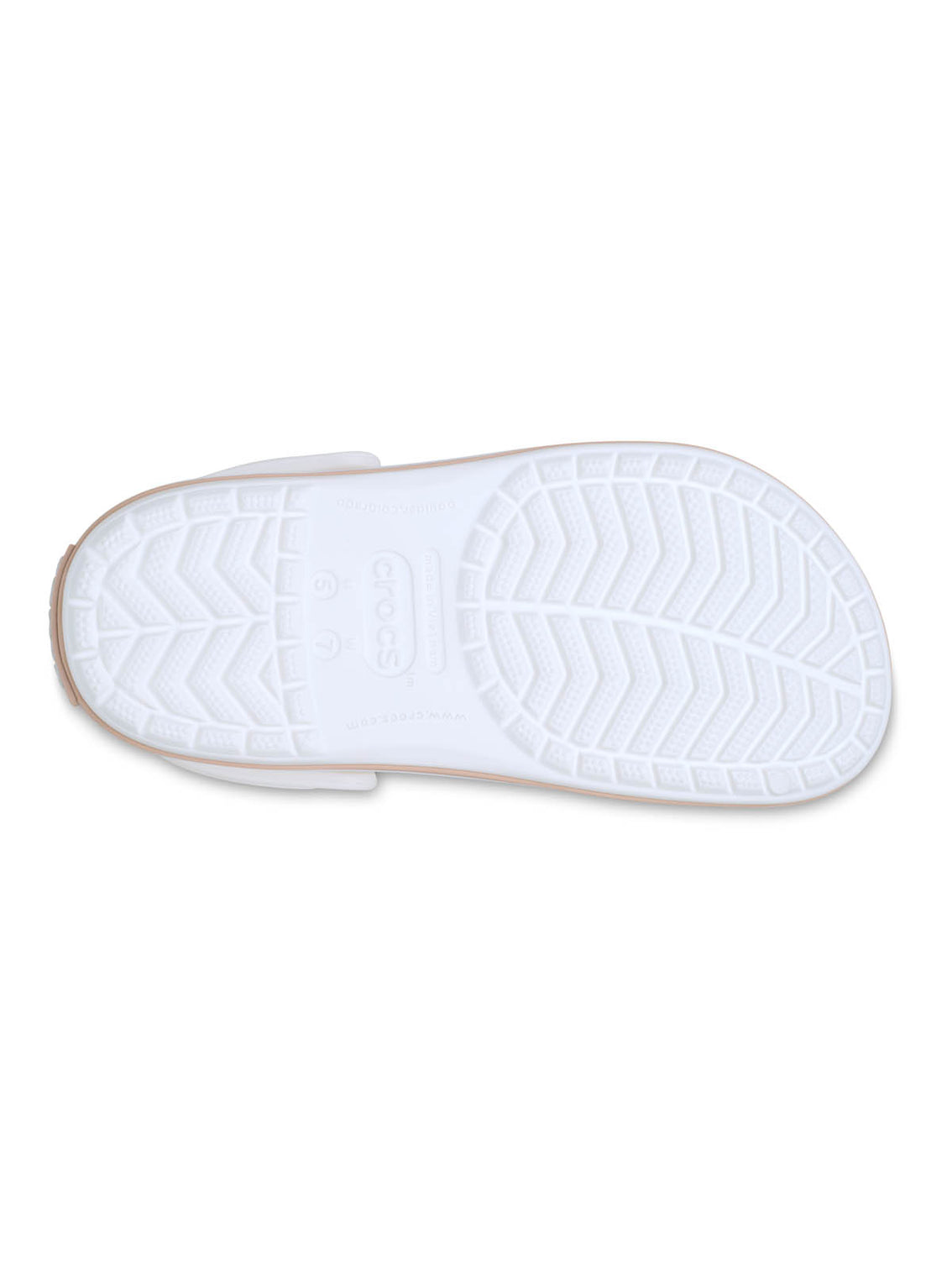 Zueco Unisex Crocband Clog Blanco Crocs