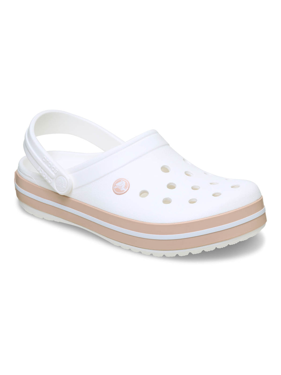 Zueco Unisex Crocband Clog Blanco Crocs