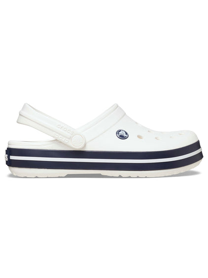 Zueco Unisex Crocband Clog Blanco Crocs