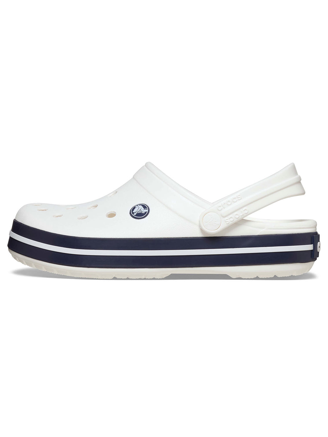 Zueco Unisex Crocband Clog Blanco Crocs