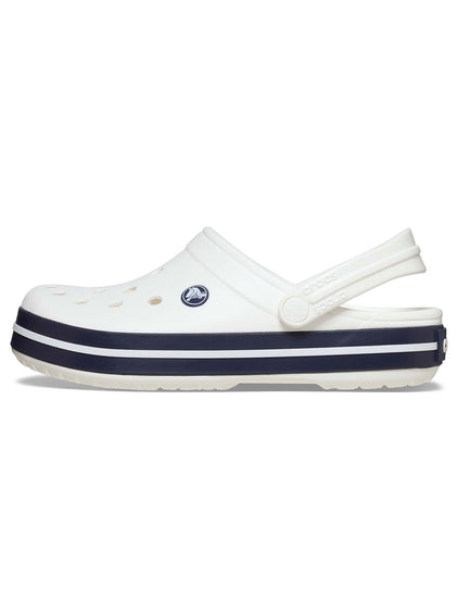 Zueco Unisex Crocband Clog Blanco Crocs