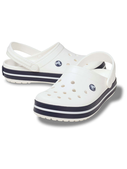 Zueco Unisex Crocband Clog Blanco Crocs