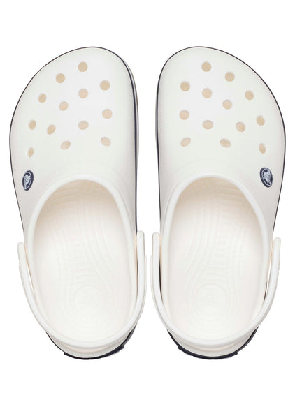 Zueco Unisex Crocband Clog Blanco Crocs