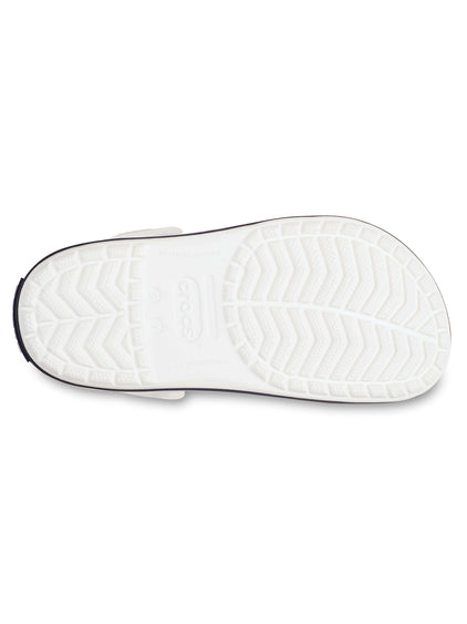 Zueco Unisex Crocband Clog Blanco Crocs