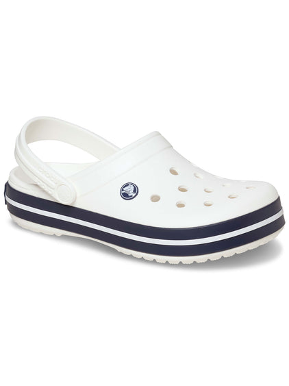 Zueco Unisex Crocband Clog Blanco Crocs