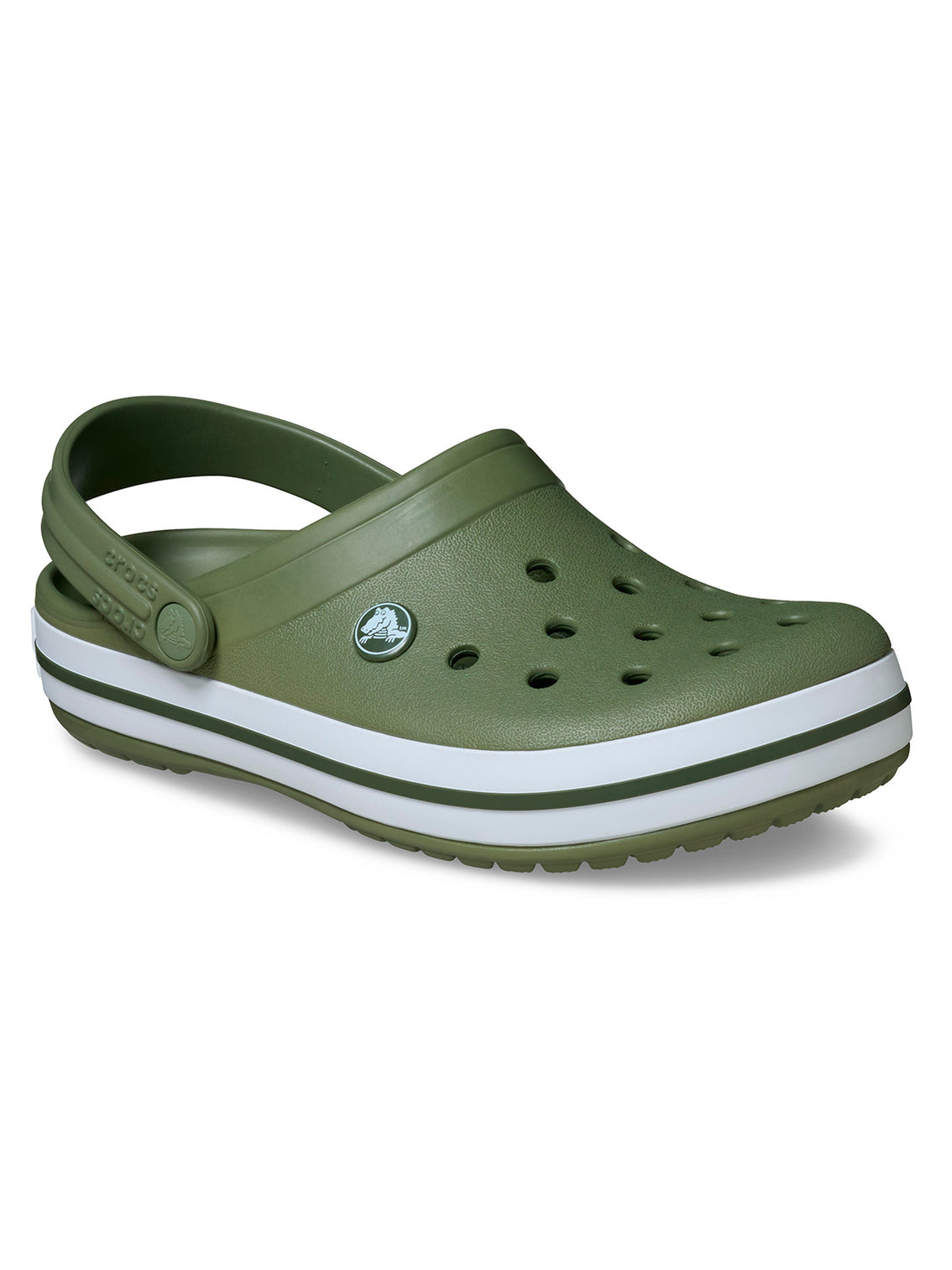 Zueco Unisex Crocband Clog Verde Crocs