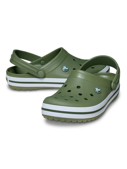 Zueco Unisex Crocband Clog Verde Crocs