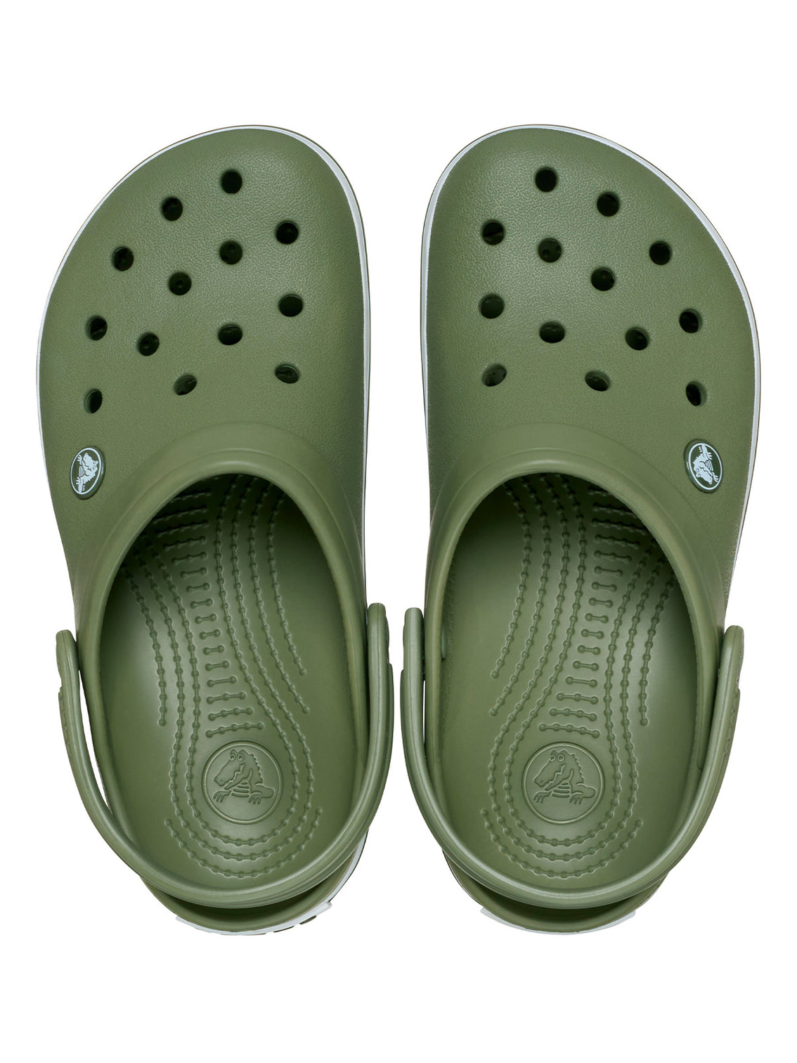Zueco Unisex Crocband Clog Verde Crocs