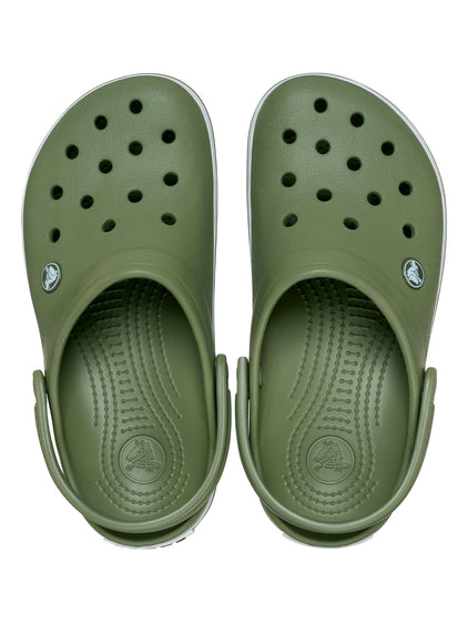 Zueco Unisex Crocband Clog Verde Crocs