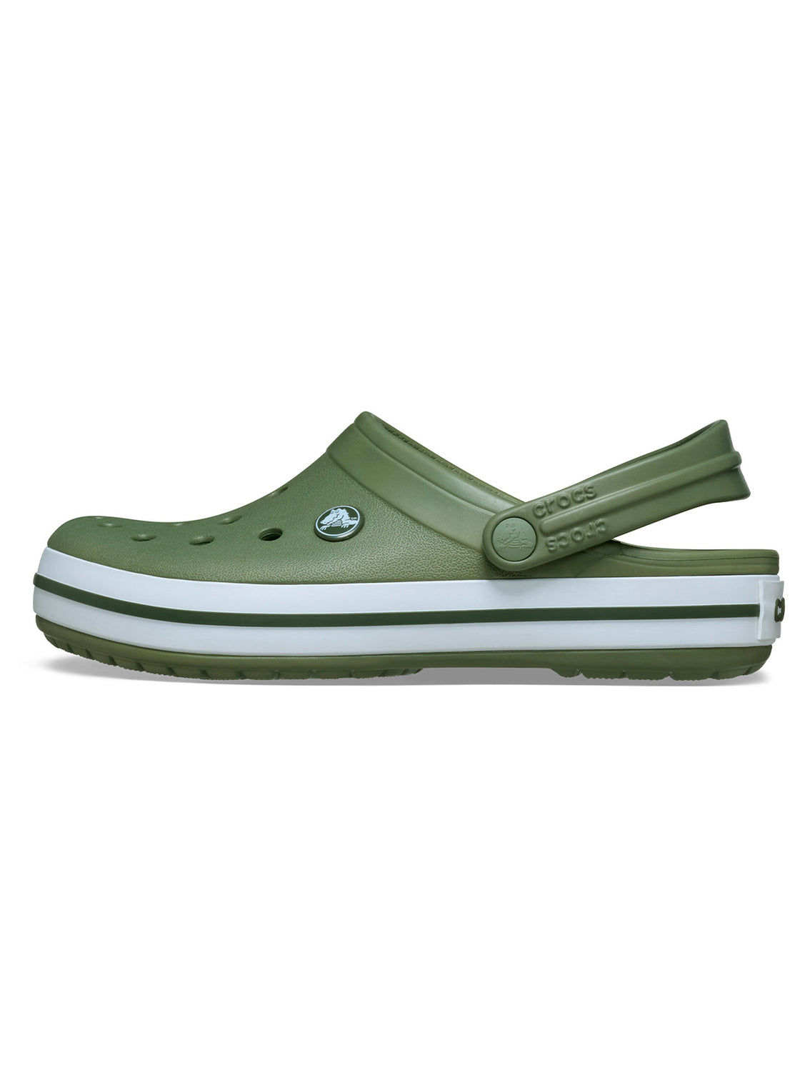 Zueco Unisex Crocband Clog Verde Crocs