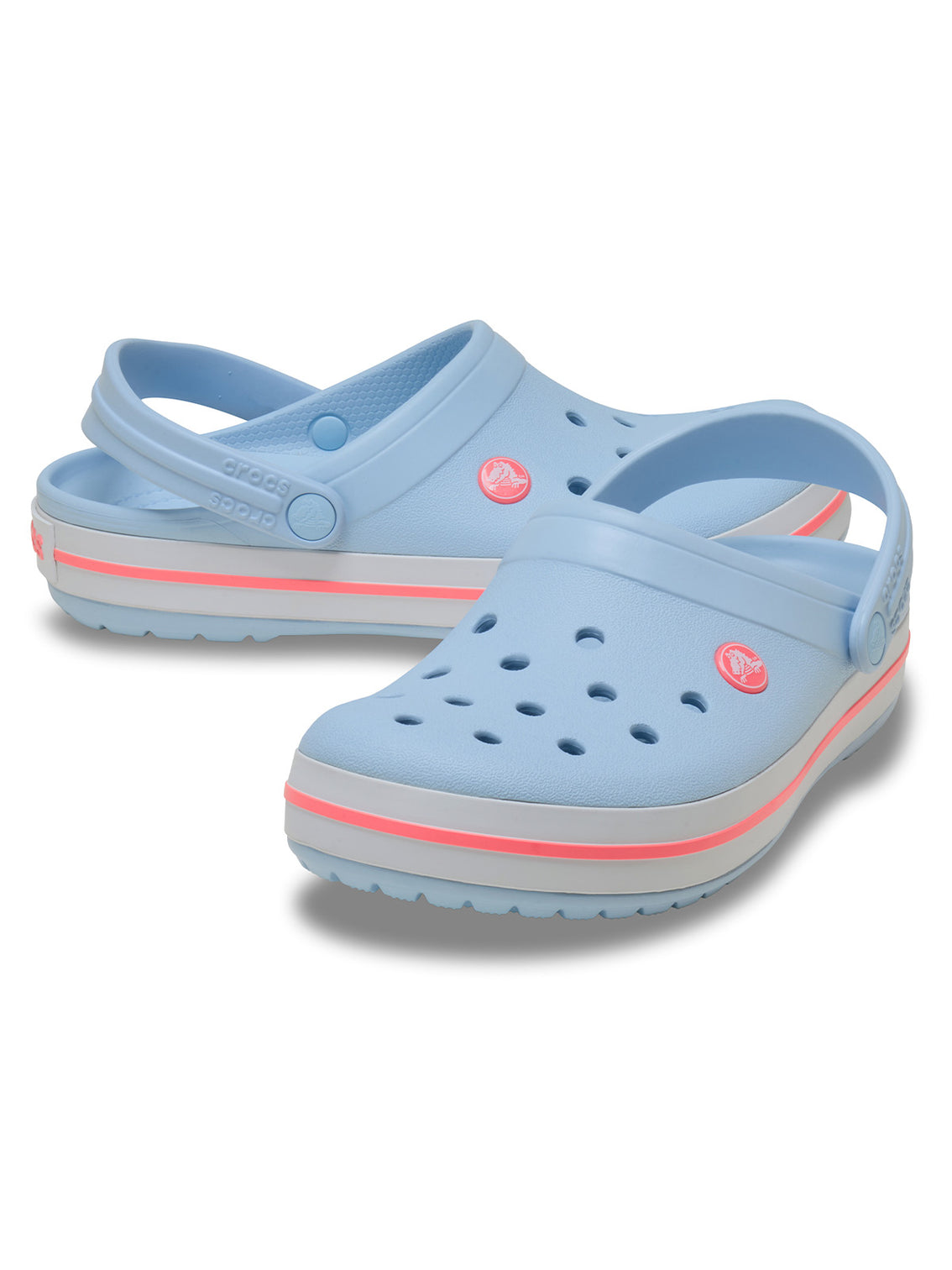 Zueco Unisex Crocband Clog Celeste Crocs