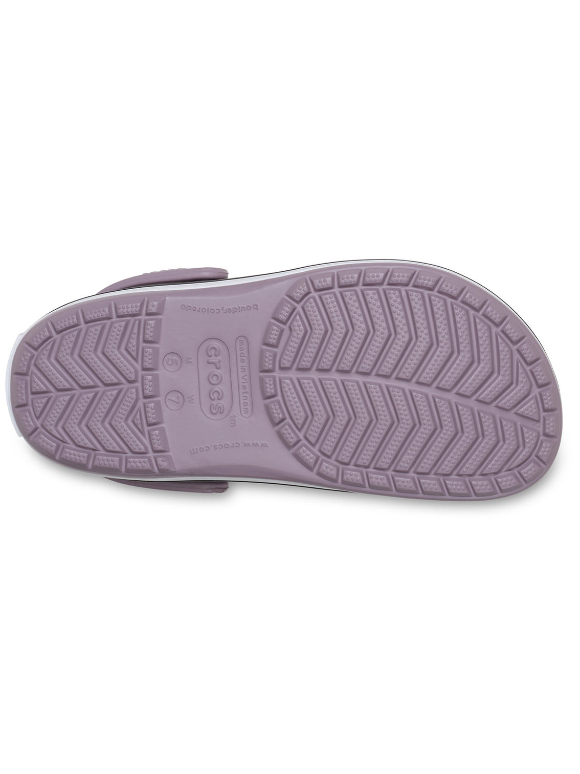 Zueco Unisex Crocband Clog Morado Crocs