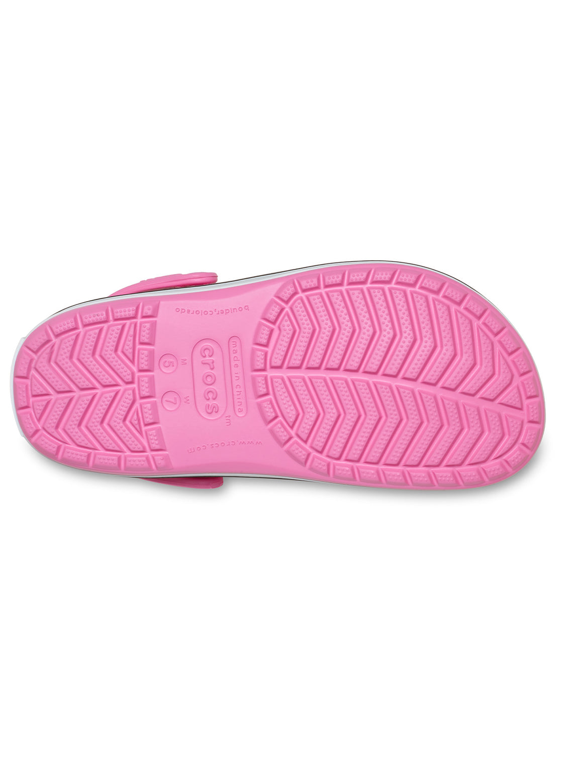 Zueco Unisex Crocband Clog Rosa Crocs