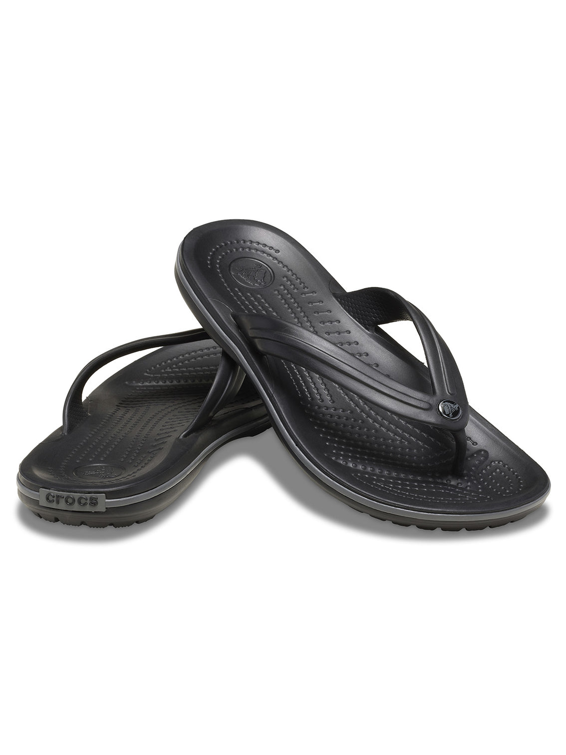 Sandalia Unisex Crocband Flip Negro Crocs