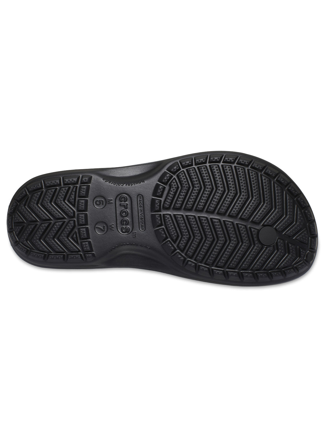 Sandalia Unisex Crocband Flip Negro Crocs
