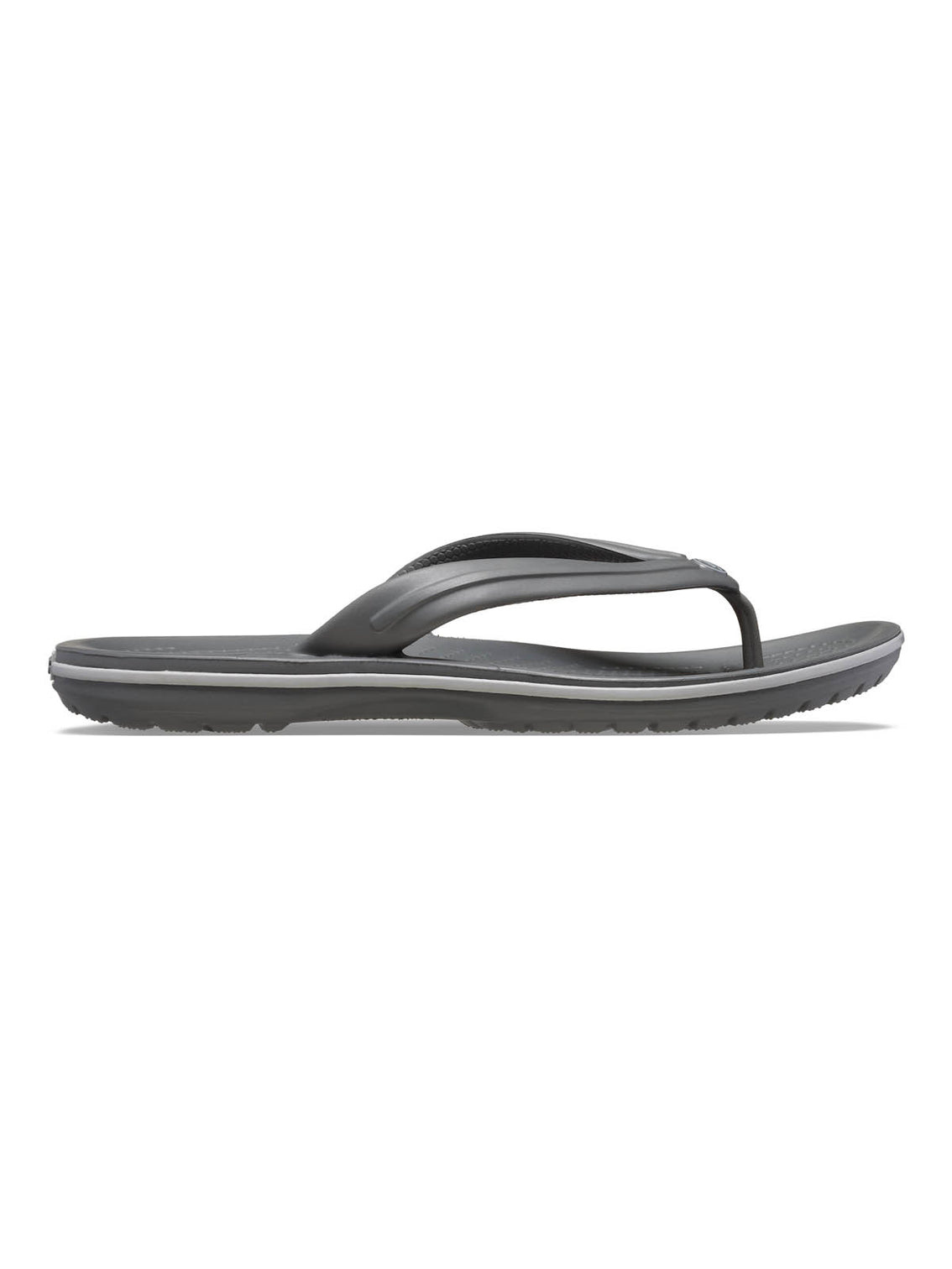 Sandalia Flip Unisex Crocband Gris Crocs