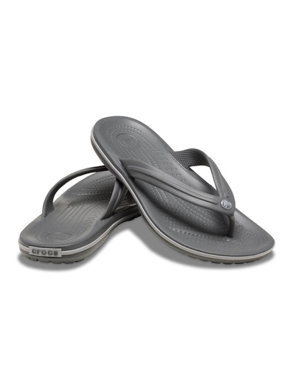 Sandalia Flip Unisex Crocband Gris Crocs